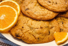 Συνταγή για μπισκότα σοκολάτας και πορτοκαλιού